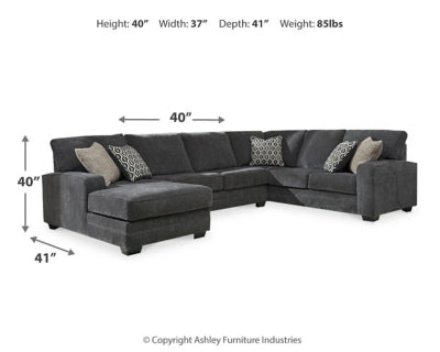Tracling Armless Loveseat