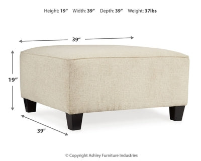 Abinger Oversized Accent Ottoman