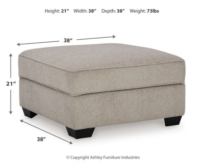 Claireah Ottoman With Storage