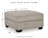 Claireah Ottoman With Storage