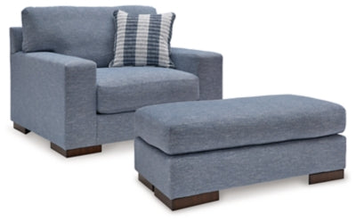 مجموعة تنجيد من قطعتين