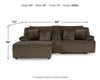 Top Tier 3-Piece Reclining Sectional Sofa with Chaise