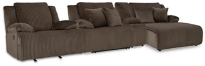 Top Tier 3-Piece Sectional and Recliner
