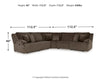 Top Tier 5-Piece Reclining Sectional