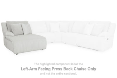 Top Tier Left-Arm Facing Press Back Chaise