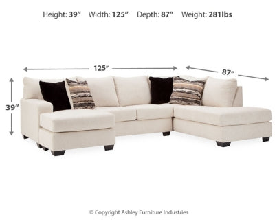 Cambri 2-Piece Sectional with Chaise