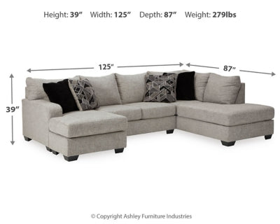 Megginson 2-Piece Sectional with Chaise