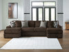 Midnight-Madness 3-Piece Sectional with Chaise