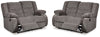 Tulen Set of 2 Reclining Loveseats
