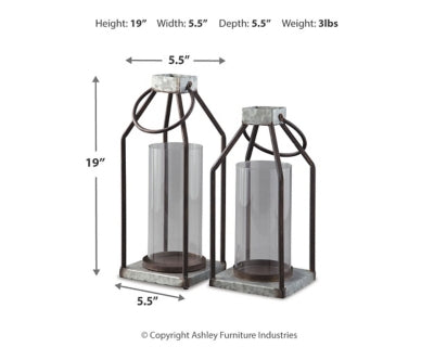 Diedrick Lantern (Set of 2)
