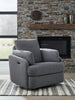 Alainmont Next-Gen Nuvella Swivel Power Recliner