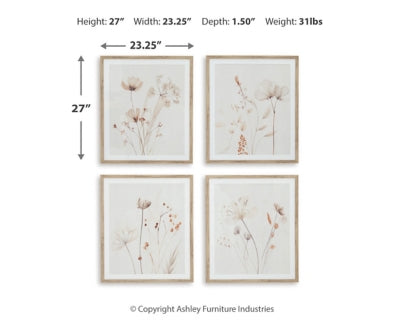 Bondner Wall Art (Set of 4)