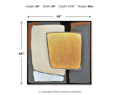 لوحة فنية جدارية من أكتمان