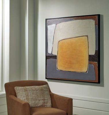 لوحة فنية جدارية من أكتمان