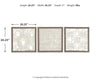 Odella Wall Decor (Set of 3)
