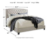 Jerary Queen Upholstered Bed