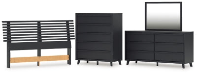 مجموعة غرفة نوم مكونة من 4 قطع