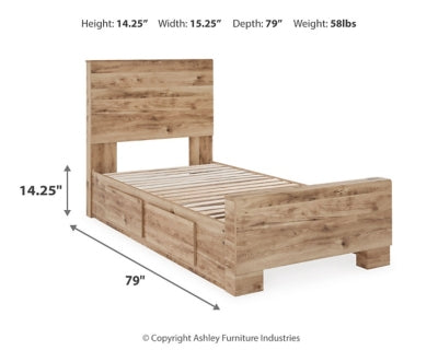 تخزين Hyanna Twin/Full تحت السرير