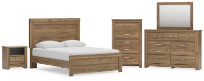 مجموعة غرفة نوم مكونة من 7 قطع