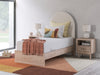 Shapella Twin Upholstered Panel Bed