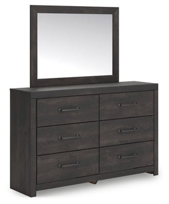 Delmorta Dresser and Mirror
