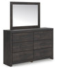 Delmorta Dresser and Mirror