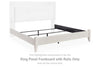 Zyniden King Panel Footboard with Rails