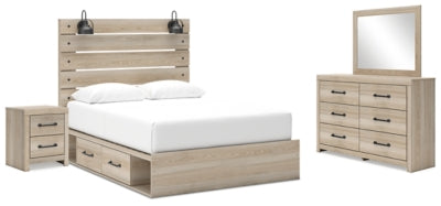 مجموعة غرفة نوم مكونة من 6 قطع