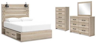 مجموعة غرفة نوم مكونة من 6 قطع