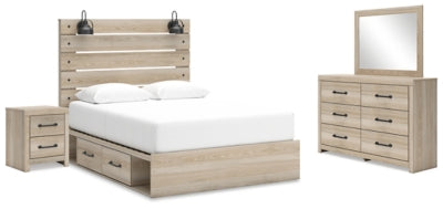 مجموعة غرفة نوم مكونة من 6 قطع