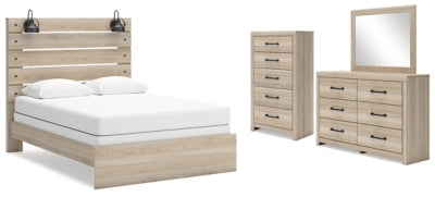 مجموعة غرفة نوم مكونة من 6 قطع