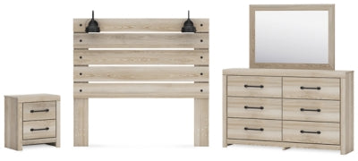 مجموعة غرفة نوم مكونة من 4 قطع