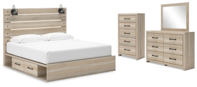 مجموعة غرفة نوم مكونة من 6 قطع