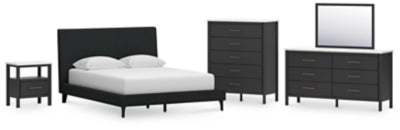 مجموعة غرفة نوم مكونة من 7 قطع