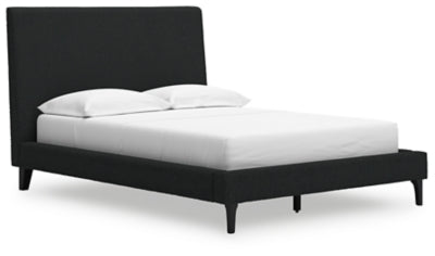 Cadmori Full Upholstered Bed with Roll Slats