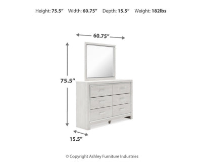 خزانة ملابس ومرآة ألتيرا