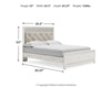 Altyra Queen Panel Bed