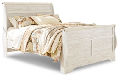 Willowton Queen Sleigh Bed