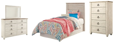 مجموعة غرفة نوم مكونة من 4 قطع