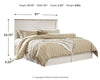Willowton King/California King Panel Headboard