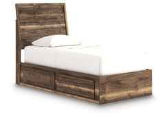 Zadilyn Twin Panel Bed with Storage