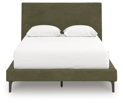 Zadilyn Queen Upholstered Bed with Roll Slats