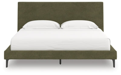 Zadilyn King Upholstered Bed with Roll Slats