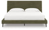Zadilyn California King Upholstered Bed with Roll Slats