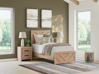 Sanginlane Twin Panel Bed