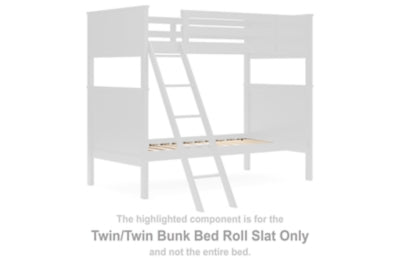 Nextonfort Twin/Twin Bunk Bed Roll Slat