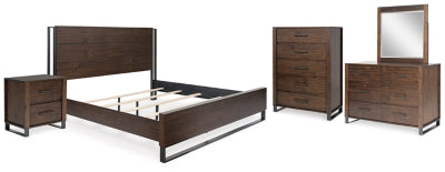 مجموعة غرفة نوم مكونة من 7 قطع