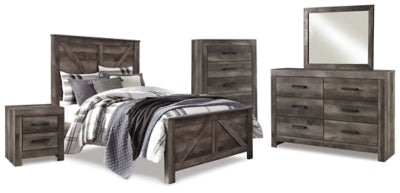 مجموعة غرفة نوم مكونة من 7 قطع