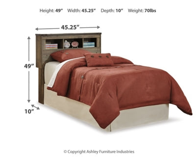 Trinell Twin Bookcase Headboard