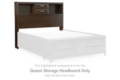 Vanmore Queen Storage Headboard